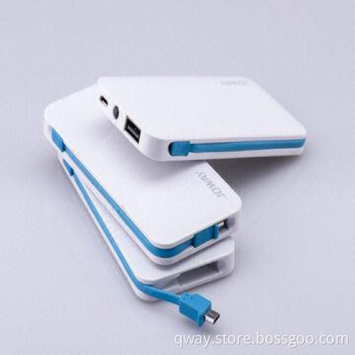 Power Bank, 3,000mAh Capacity, with LED Flashlight, Ultra-thin Mobile Power